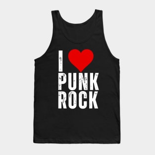 I Love Punk Rock Tank Top